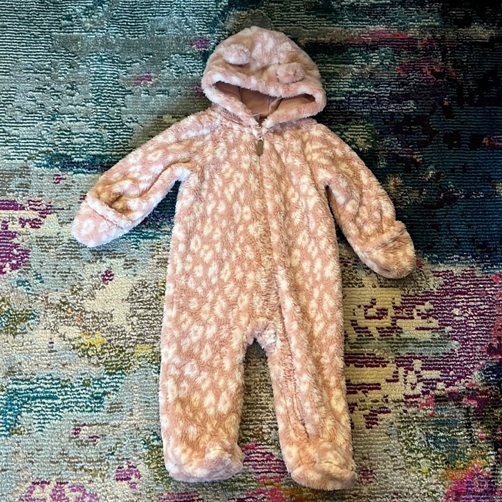 Carters Plush Bunting Jumpsuit